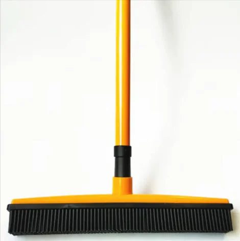 Pet Hair Remover Rubber Broom