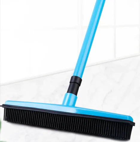 Pet Hair Remover Rubber Broom